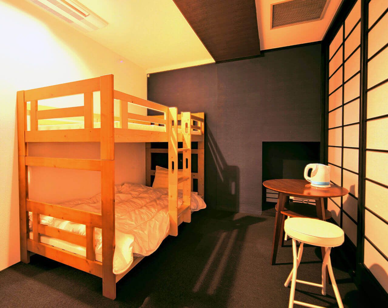 Bunk Bed Twin Room Setouchi Mangetsuso Takamatsu Kagawa Guest house Hotel Hostel