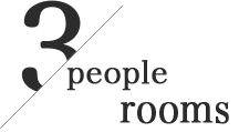 3 people room